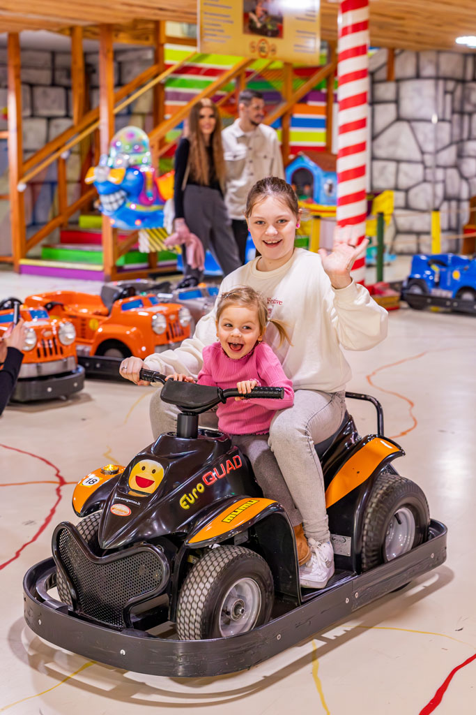 Autodráha indoor
